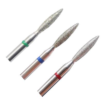 China Long lasting warm! Nail Drill Bit Best Diamond Burrs Grinding Bits For Gel Nail Polish Manicure Nails Art Tool Carving Polishing for sale