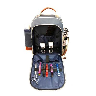 China Fashion Large Capacity Professional Salon Custom Hairdressing Barber Tool Storage Backpack for sale