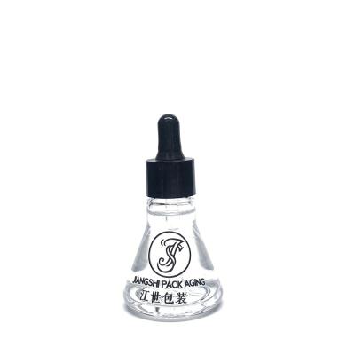 China High quality 30ml conical glass dropper bottle, facial essence care glass bottle for sale