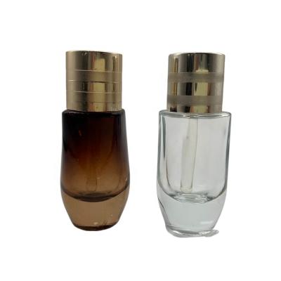 China Amber 15ml Eye light wrinkle Firming essence Lotion glass empty bottle Cosmetic packaging bottle for sale