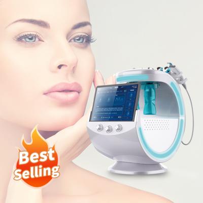 China Skin Revitalizer Sincoheren 7 in 1 Hydrogen Oxygen H2O2 Small Bubble Facial Spa Peel Off Hydrodermabrasion Machine for sale