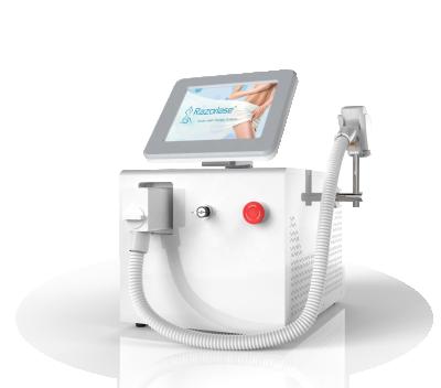 China Hair Removal 3 In 1 Mini Portable Razorlase Diode Laser Permanent Hair Reduction Machine For Spa Hair Removal With OEM Service for sale