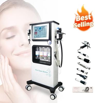 China 2021 Skin Rejuvenation Bestselling 7 in 1 Aqua Facial Skin Care Microdermabrasion Machine Skin Peeling for Spa Salon for sale