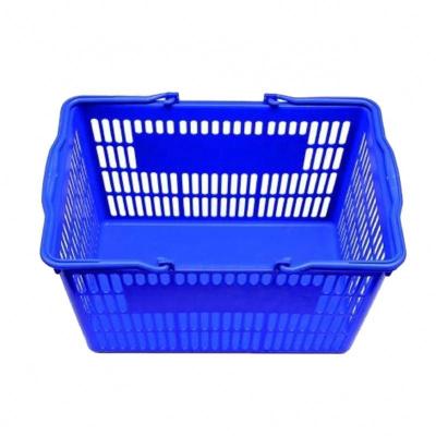 China Supermaerket Shopping Standard Shopping Basket Wholesale Plastic Shopping Trolley Customized Basket for sale