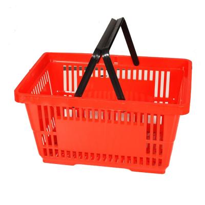 China 2022 Supermaerket Plastic Shopping Grocery Cart Supermarket Shopping Basket for sale