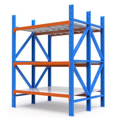 China Warehouse Storage System Rack Rack Shelf Warehouse Storage Racks High Quality Metal Pallet Rack for sale