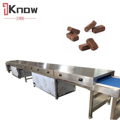 China High efficiency chocolate machine chocolate production melting molding line chocolate enrobing machine ventilation tunnel for chocolate bar for sale