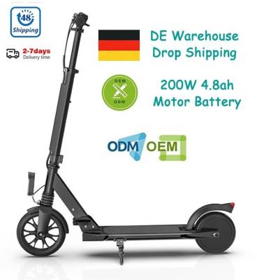 China Outdoor sports drop shipping EU warehouse cheap lightweight e-scooter shopify mini for kids kids for sale