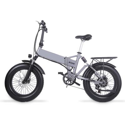 China US Aluminum Alloy Fat Folding Tire Running Electric Bike 48V 500W 12.8ah 7 20 Speed ​​Snow/Pedal Mountain Bike Electric Assist Hydraulic Disc Brakes for sale