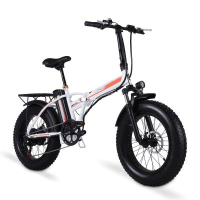 China 20 Inch EU Aluminum Alloy Fat Speed ​​Bike 48V 500W 15ah 7 Bike Pedal Folding Electric Snow/Mountain Assist Hydraulic Disc Brakes for sale