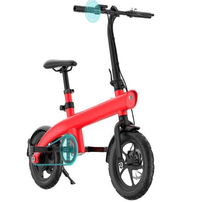 China Factory direct sale electric bicycle battery car adult mini folding electric car portable ultralight motor bike outdoor sports small for sale