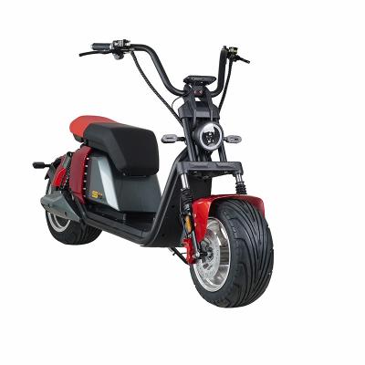 China Outdoor Sports EU STORE CE/EEC/COC Certificate 60V 20AH 2000W 3000W Large Motor Electric Scooter Adult Citycoco Motorcycle for sale