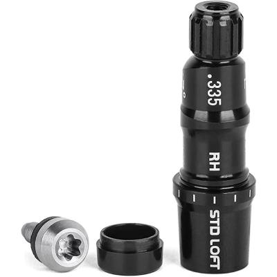 China 335 Shaft Adapter Socket Compatible With Driver& Fairway Black Golf Socket Adapter D003 for sale