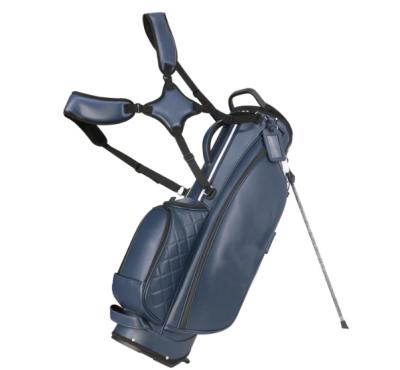 China High Quality Custom Logo Design PU Golf Stand Bag High Quality Material PU Style Professional Golf Bags for sale