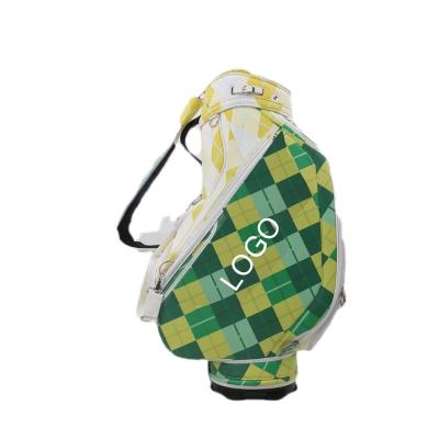 China High Quality Custom Logo Design PU Golf Stand Bag High Quality Material PU Style Professional Golf Bags for sale