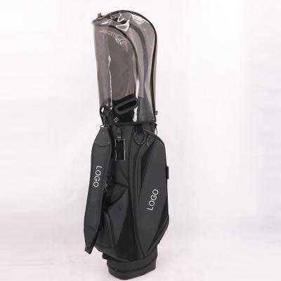 China High Quality Custom Logo Design PU Golf Stand Bag High Quality Material PU Style Professional Golf Bags for sale