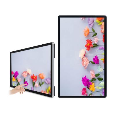 China Custom Factory Vertical Full HD Indoor/Meeting /Training Display Monitor PCAP 27 32 LED 43 Inch Touch Screen Monitor With Wall Mount for sale