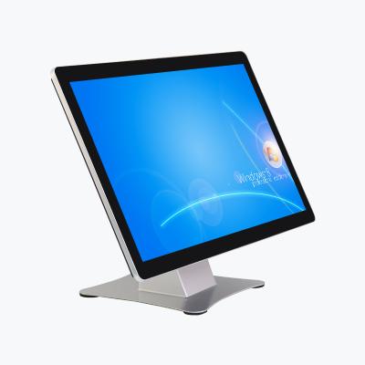 China Metal Case + Tempered Glass Panel 18.5 Inch USB VGA Panel Mount Touch Screen Monitor LCD Display Touch Capacitive PC for sale