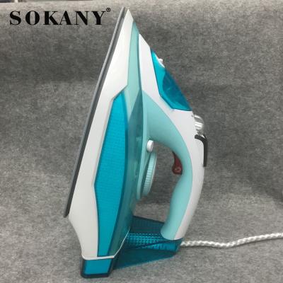 China SOK2033A Outdoor High Quality Laundry Home Appliances Electric Steam Iron with Hot Sale Travel Iron Ceramic Iron for sale