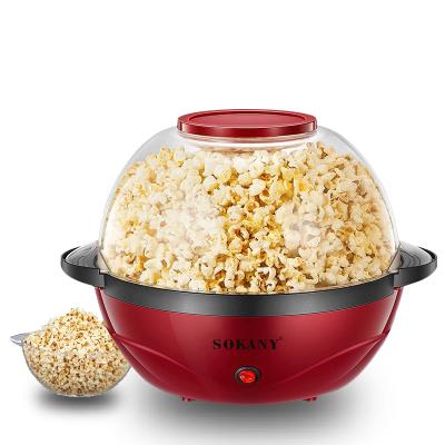 China Easy Operation 905 Electric Hot Oil Popcorn Popper Maker With Stirring Rod Offers Large Lid For Serving Bowl And Convenient Storage for sale