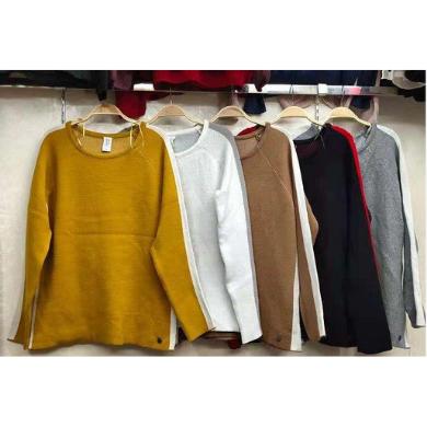 China Breathable LADIES SWEATERS STOCK CLOTHING GOODS GOODS READY LADY HIGH QUALITY SWEATER STOCKLOT SG-3645 for sale