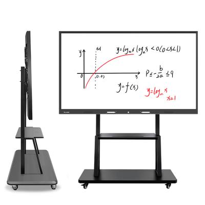 China 65 75 Inch Finger Touch All In One Interactive Whiteboard Education Interactive TV 143*81cm for sale