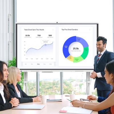 China Smart Display Board 75 Inch 65