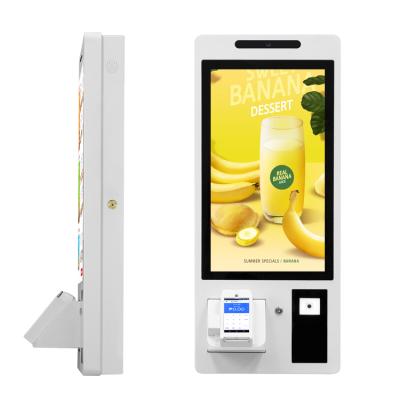 China 27 Inch Self Service Payment Kiosk Touch Screen Self Pay Kiosk Self Service Kiosk/Mcdonald Restaurant/KFC/Fast Food Restaurant for sale