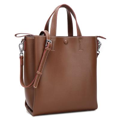 China Lady Promotion New Product Genuine Leather Handbags For Women Tote Bag for sale