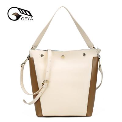 China ENGLAND STYLE woman designer real sling leather shoulder bag brand leather bag handbag for female for sale