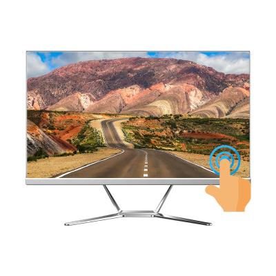 China Touch Screen 23.8 Inch All In One Computers With Installed DDR4 I3 I5 I7 Full Processor Aio Gaming PC Touch Screen All-In-One Computer for sale