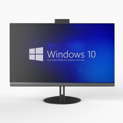 China Available Factory SDK 21.5 Inch AIO Desktop PC Direct I3 I5 I7 Processor All In One PC Computers With Camera Speakers for sale