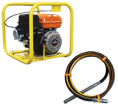 China Hotels 6.5HP Concrete Vibrator Four Stroke Frame Type Gasoline Vibrator for sale