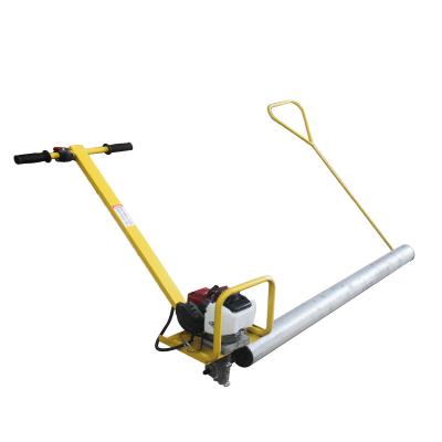 China New Style Hotels Gasoline Engine Concrete Roller Leveling Screed Machine Hand Push Concrete Roller Paving Leveler For Sale for sale