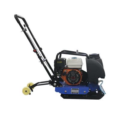 China Hotels Top Gasoline Engine Portable Vibratory Plate Compactor Popular for sale