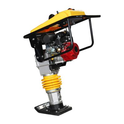 China Hotels Super Specials HCR90 Gasoline Engine Lady Compactor Air Sand Tamping Lady 5.5-6.5hp Diesel Hand Operated Tamping Lady for sale