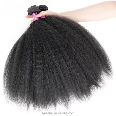 China Factory Price Brazilian Curly Mink Hair Striahgt Kbeth Afro Kinky Curly Hair For Braiding 2021 Good Quality Color Women Favorite Bundles for sale