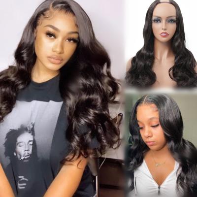 China Kbeth Curly Kinky Curly Loose Wave U Part Hair Natural Loose Wig Pre Plucked Lace Front Wigs Curly Cutitcle Aligned Lace Front Wigs for sale