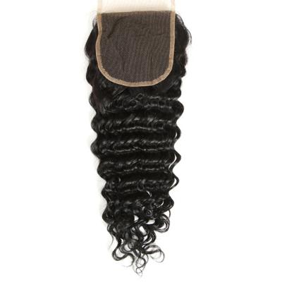 China Deep Wave Lace Front Closure Kbeth HD 5X5 Brazilian Hair Deep Body Wave Lace Closure For Color Women Straight Sheer Lace Closu for sale