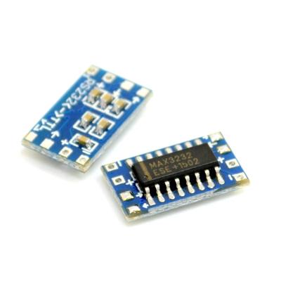 China / Mini RS232 Serial Port To TTL Converter Adapter Module Board MAX3232 115200bps for sale