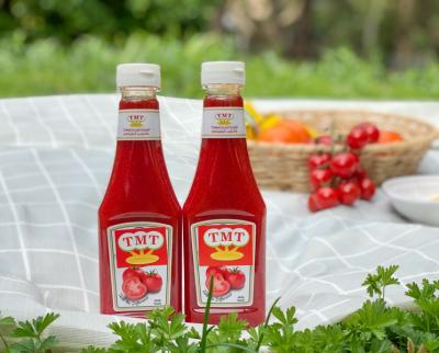 China plastic bottle ketchup tomato ketchup 340g OEM brand China manufacturer zu verkaufen