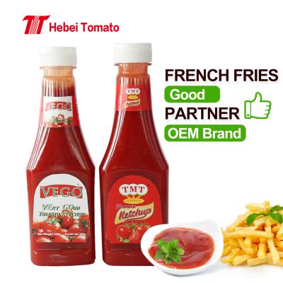 China Factory Healthy Organic Delicious 340g or 5kg Tomato Ketchup from popular ketchup factory en venta