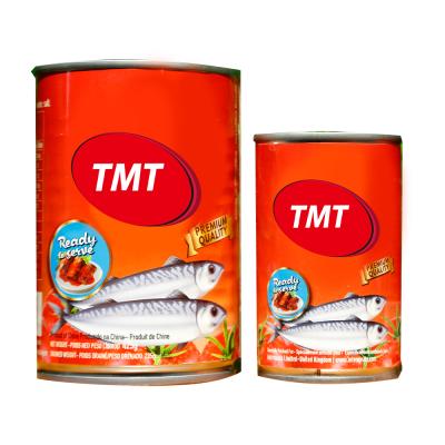 China Canned Mackerel Fish Super Delicious Fresh Canned Fish 155g 425g zu verkaufen