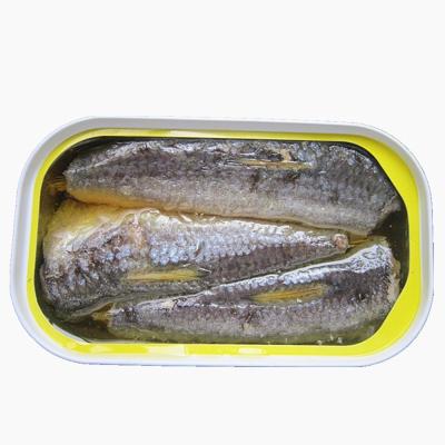 China Canned Sardines In Vegetable Oil 125g/425g Canned Fish From Factory For Ghana zu verkaufen