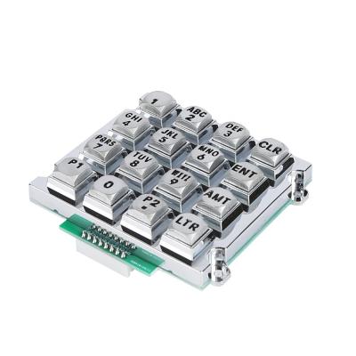 China Factory Supply Remote Controller Die Cast Numeric Keypad With 16 Keys for sale