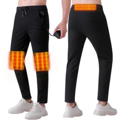 China Waterproof 2021 Electric Heated USB Interface Warm Winter Men's Pants Heating Trousers Overalls for sale