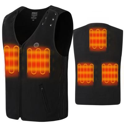 China 2021 Winter Sale Warm Portable Heated Vest Women Men Waterproof Infrared Heating Vest For Sale for sale