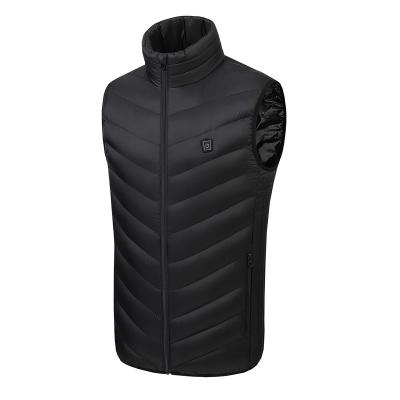 China Factory price waterproof unisex passionate vest charging lightweight jacket body warmer for riding vest for camping for sale