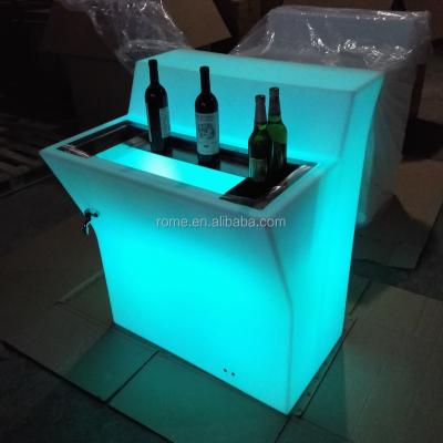 China Bar Table Bar Set Furniture Lighted Worktops Optical Guide Worktop Design Restaurant Worktop for sale