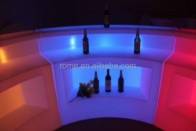 China Bar Table Illuminated Moving Bar Counter / Portable Led Bar for sale